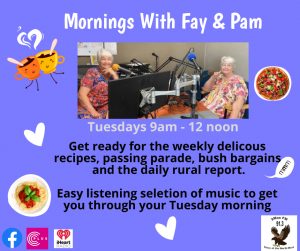 Tuesday Mornings w. Fay & Pam